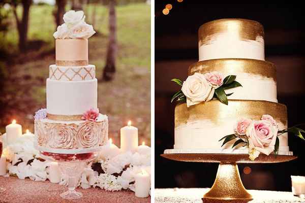 Pasteles en tonalidades cobre - 9