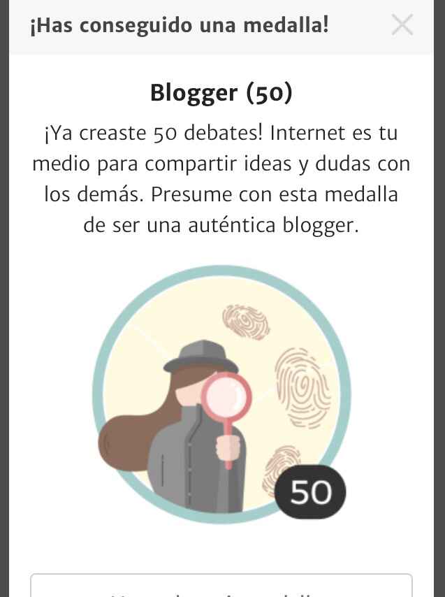 Me gane una medalla 🏅😍, ya tengo 27 - 1