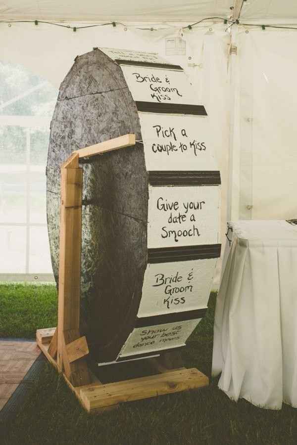 Ruleta de juegos para boda