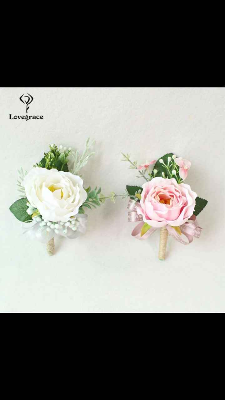 Botonera para novio y papás de los novios - 4