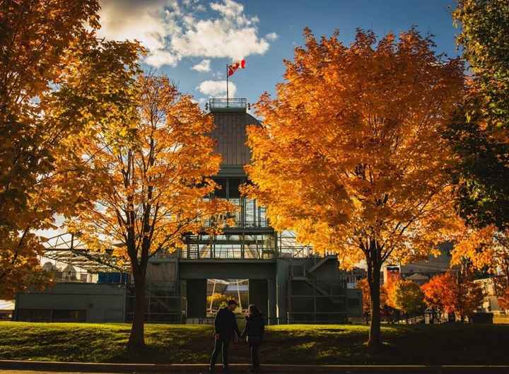 Otoño de puro amor en Canadá
