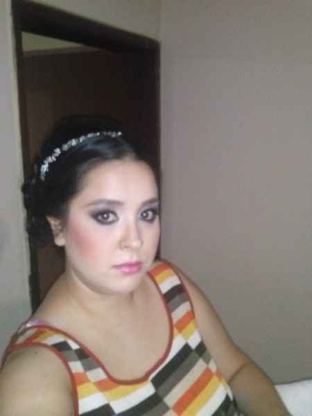 Prueba peinado, maqillaje