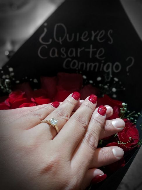 📸 Publica una foto mostrando su anillo de compromiso o alianza de boda 11