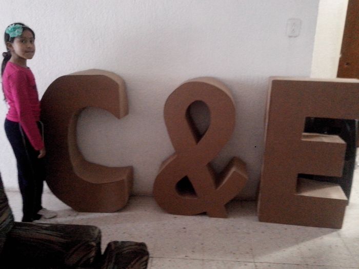 Letras gigantes - 2
