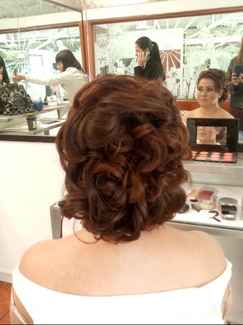 Prueba de maquillaje y peinado - 2