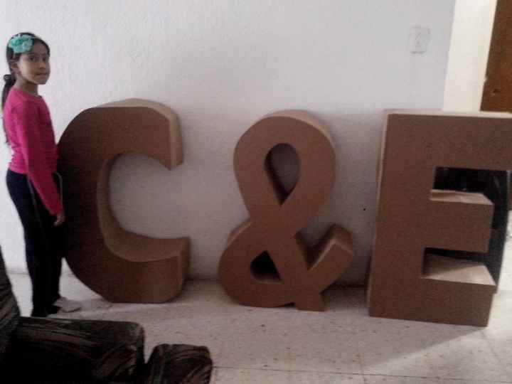 Letras gigantes - 2