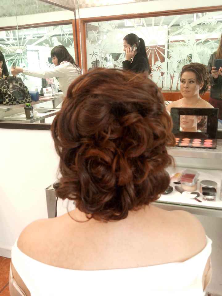 Prueba de maquillaje y peinado - 2
