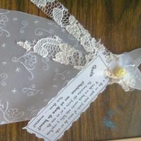 Invitacion para dama en papel vegetal!! hecha por mi!!