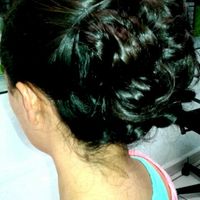 Mi prueba de maquillaje y peinado., suelto o recogido?? - 1