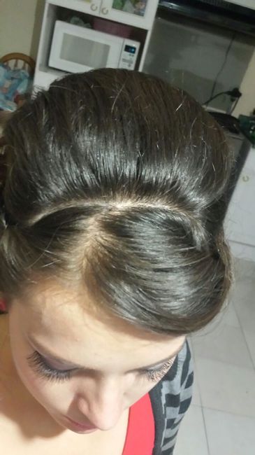 Mi Prueba de peinado y Maquillaje - 3