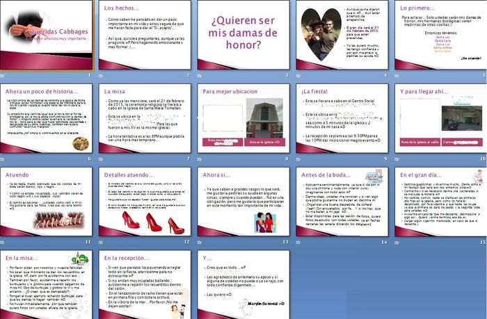 Invitaciones Damas