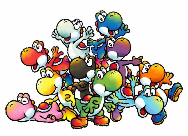 Yoshis de colores