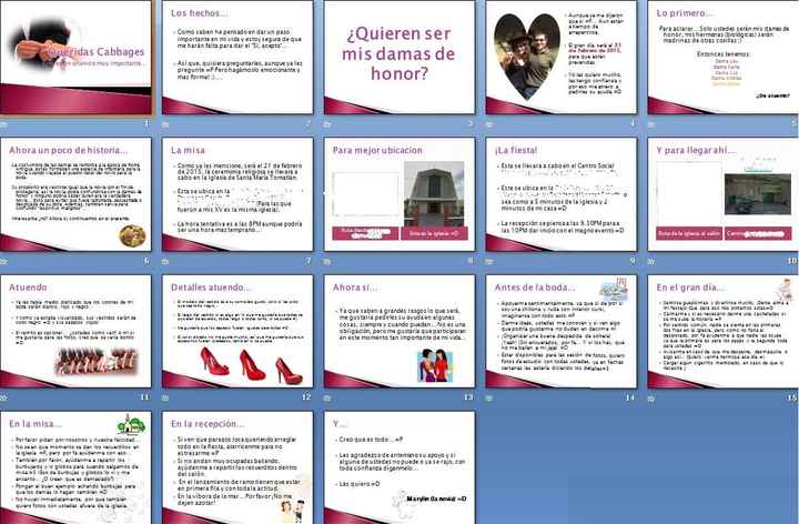 Invitaciones Damas