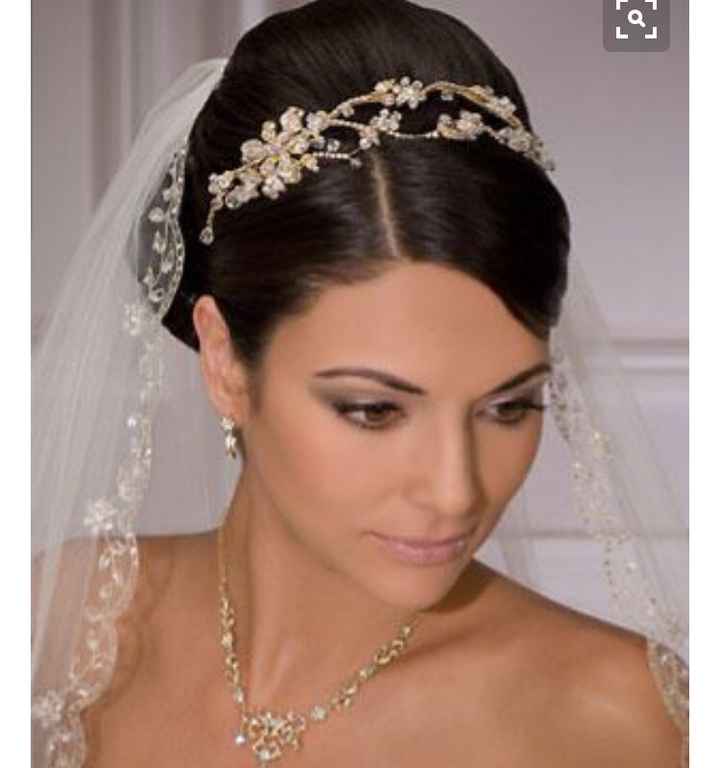 Peinado para vestido corte princesa - 2