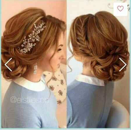 Peinado para vestido corte princesa - 5