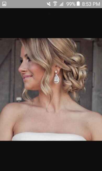 Peinado para vestido corte princesa - 6