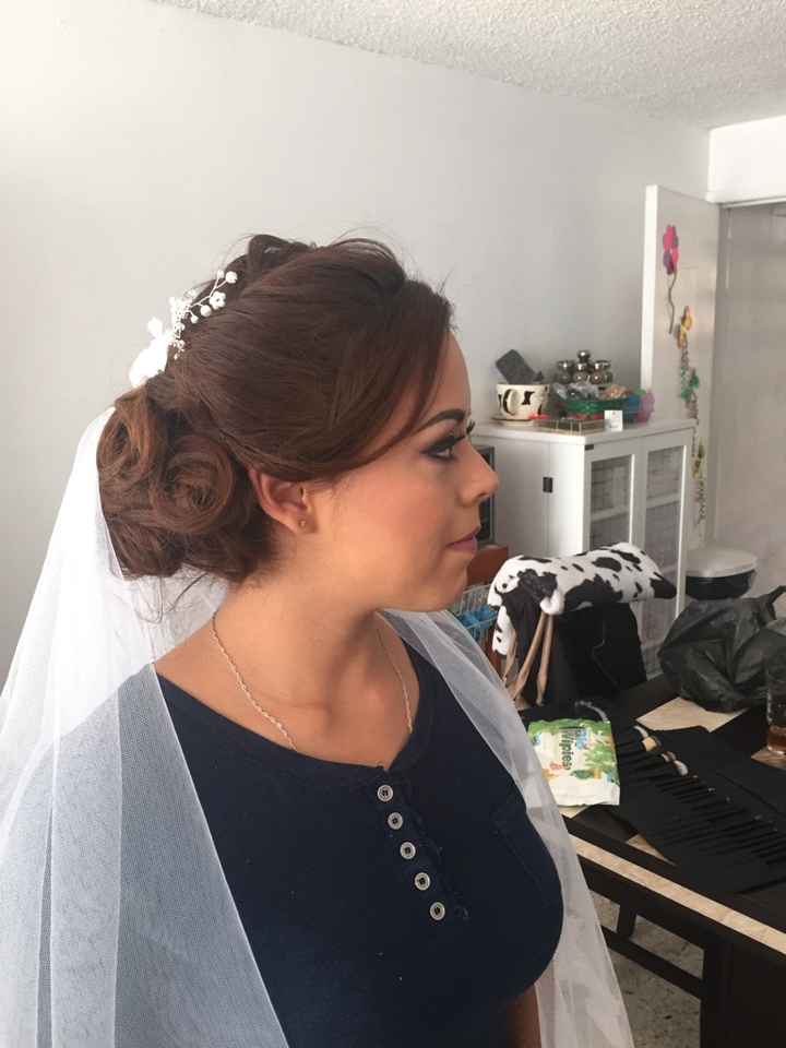 Prueba de maquillaje y peinado no me gusto - 3