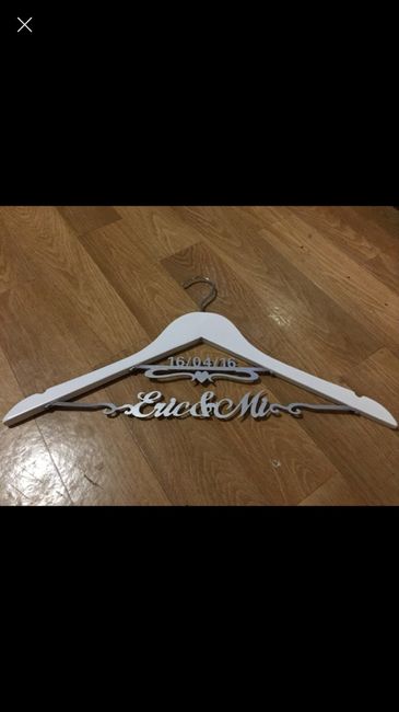 Gancho para vestido de novia - 2