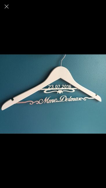 Gancho para vestido de novia - 3