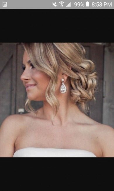 Peinado para vestido corte princesa - 6