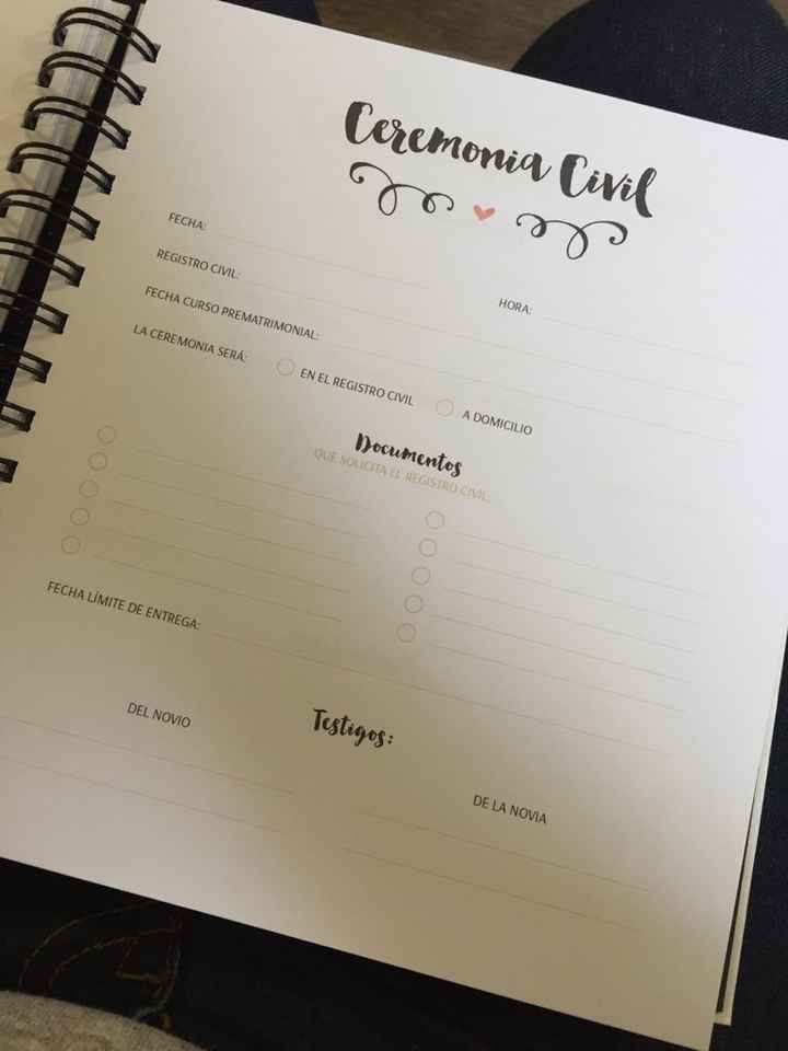 Mi agenda de boda - 6