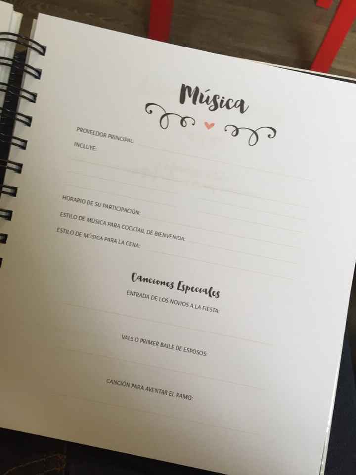 Mi agenda de boda - 8