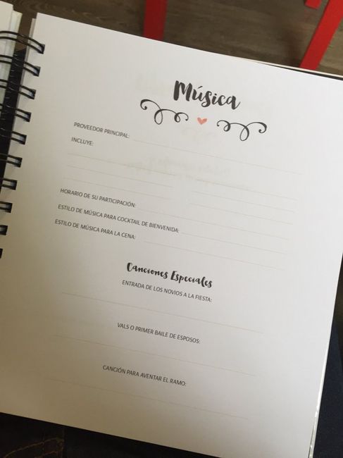 Mi agenda de boda - 8