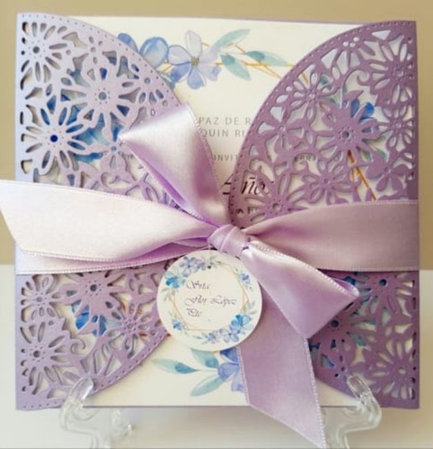 Así van quedando mis invitaciones 2