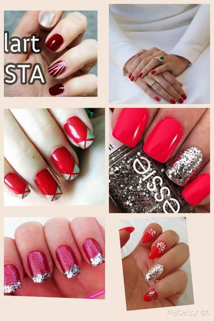 Uñas rojas para la boda? - 2