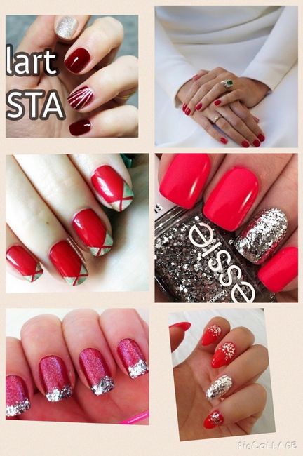 Uñas rojas para la boda? - 2