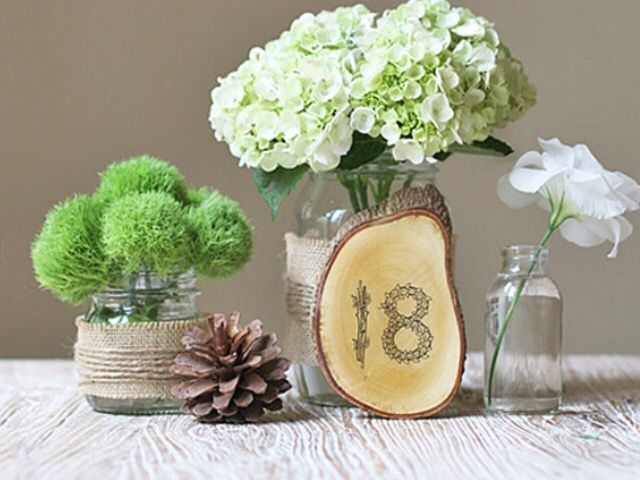 Centros de mesa diy - 11