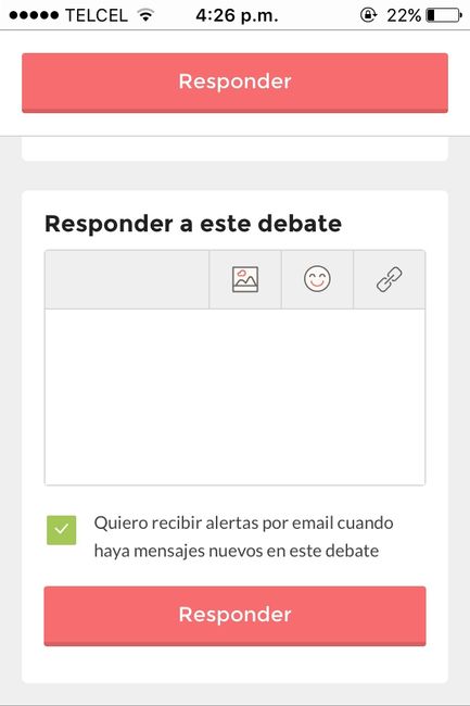 Como subir fotos en comentarios, se puede? - 1