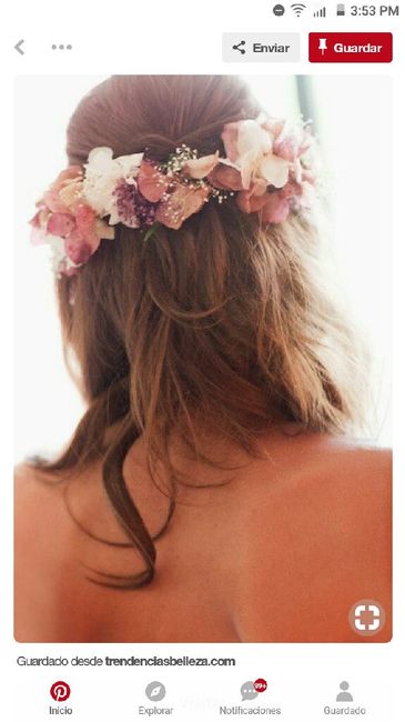 Corona o tocado de flores...🌸🌻🌷 - 5