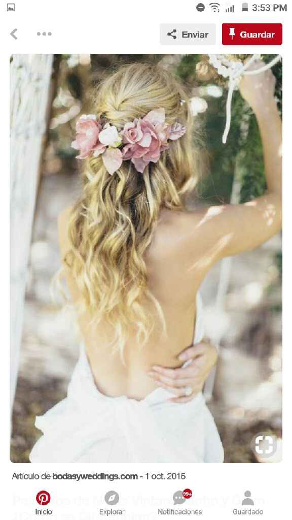 Corona o tocado de flores...🌸🌻🌷 - 4