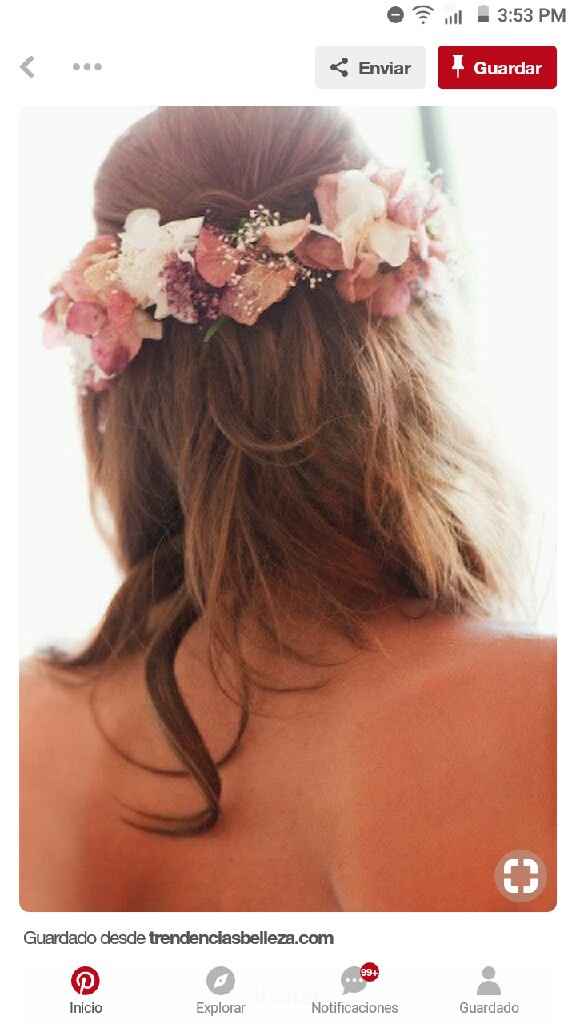 Corona o tocado de flores...🌸🌻🌷 - 5