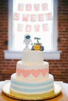 Topper de wall-e y eva - 1