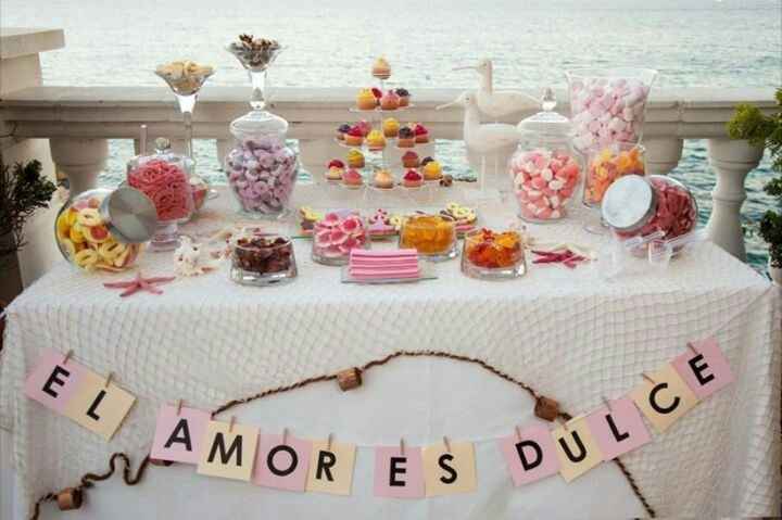 Dilema mesa de dulces - 1