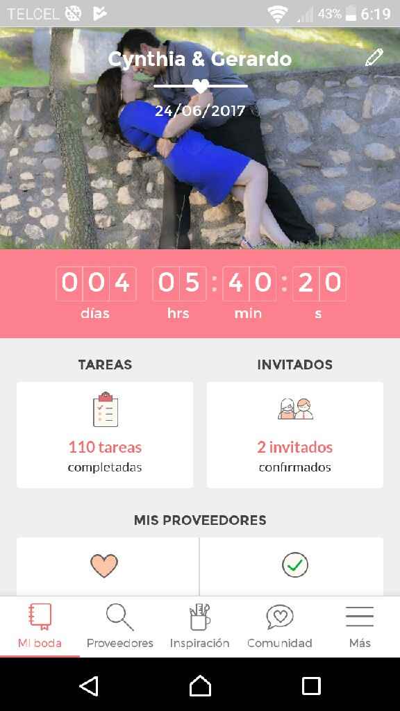 A unos días del día b - 1