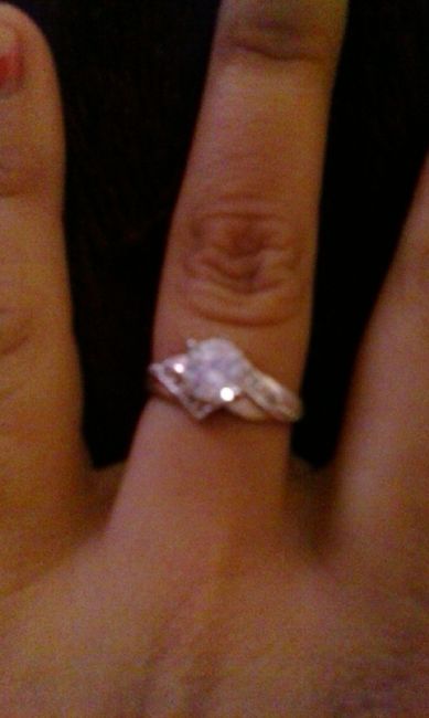 Por fin tengo mi anillo de compromiso.  cual es el tuyo - 1
