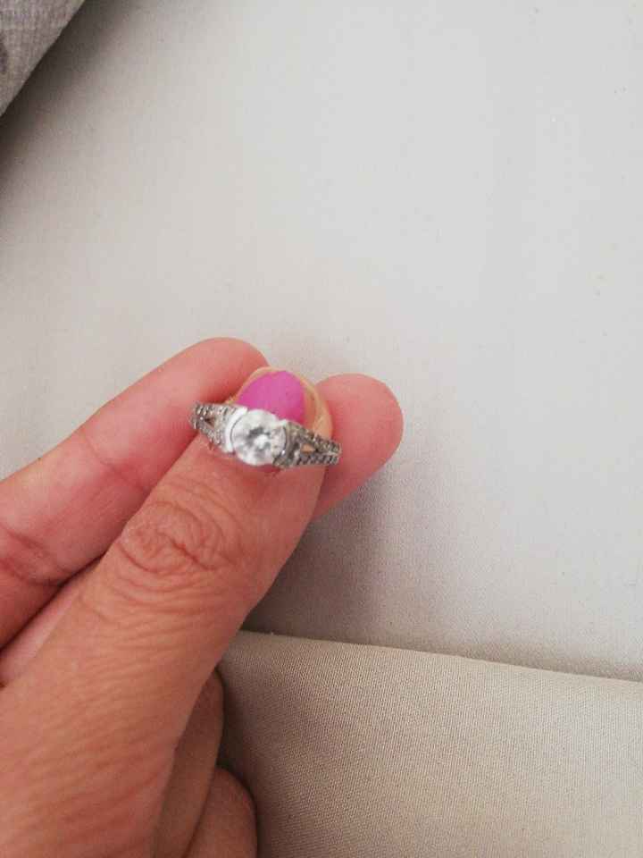 Si hubieras podido elegir el anillo de compromiso.. - 1