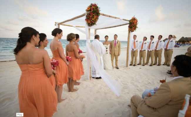 Boda en playa 