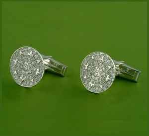 Mancuernillas de oro y brillantes