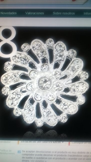 Broche para sobre
