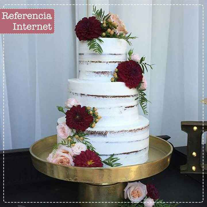 Pasteles para boda rústica - 3