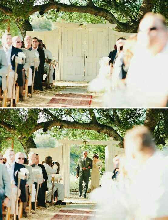 Puertas para boda al aire libre - 1