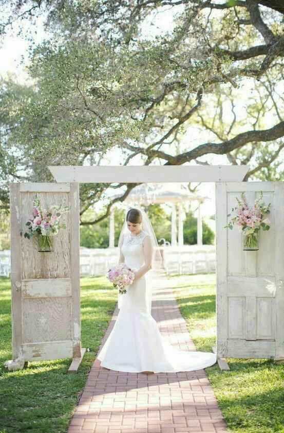Puertas para boda al aire libre - 2