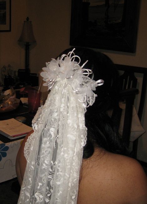 Mi tocado y Mantilla
