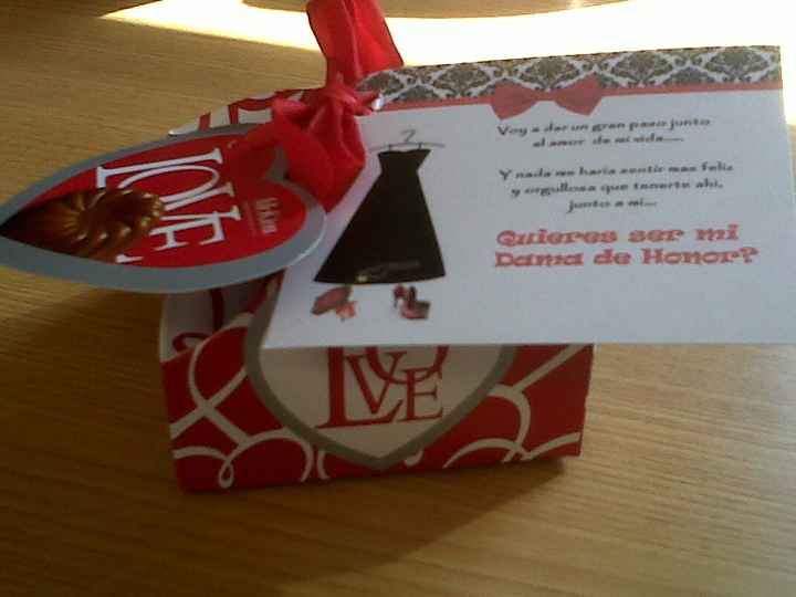 Con este detalle invite a mis damas - 1