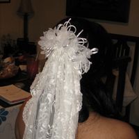 Mi tocado y Mantilla