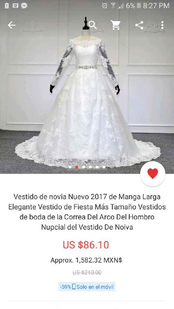 Cuánto están dispuestas a pagar por su vestido de novia? ? - 1